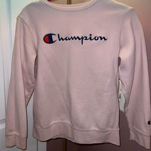 Champion pink crew neck